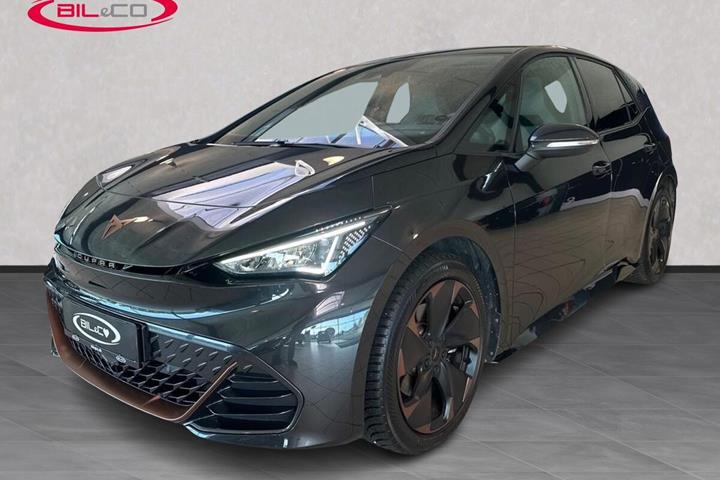 Grå Cupra Born fra 2022 set udefra