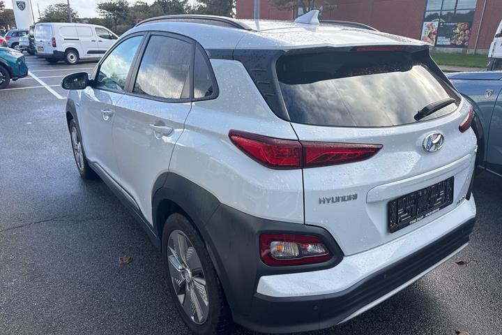 Hvid Hyundai Kona fra 2020