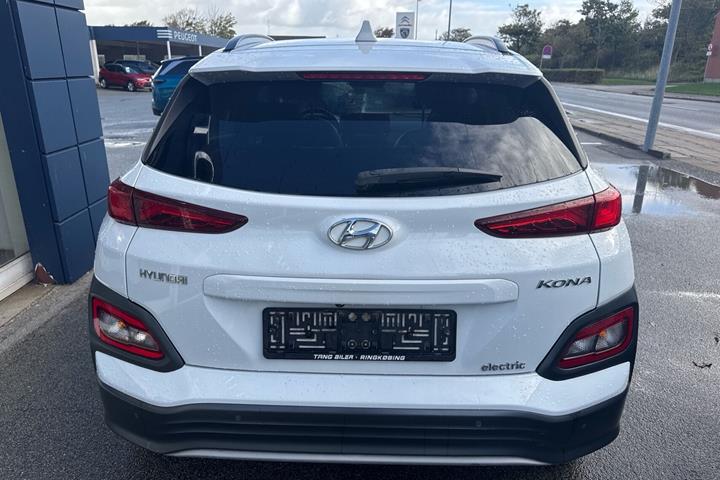 Hvid Hyundai Kona fra 2020