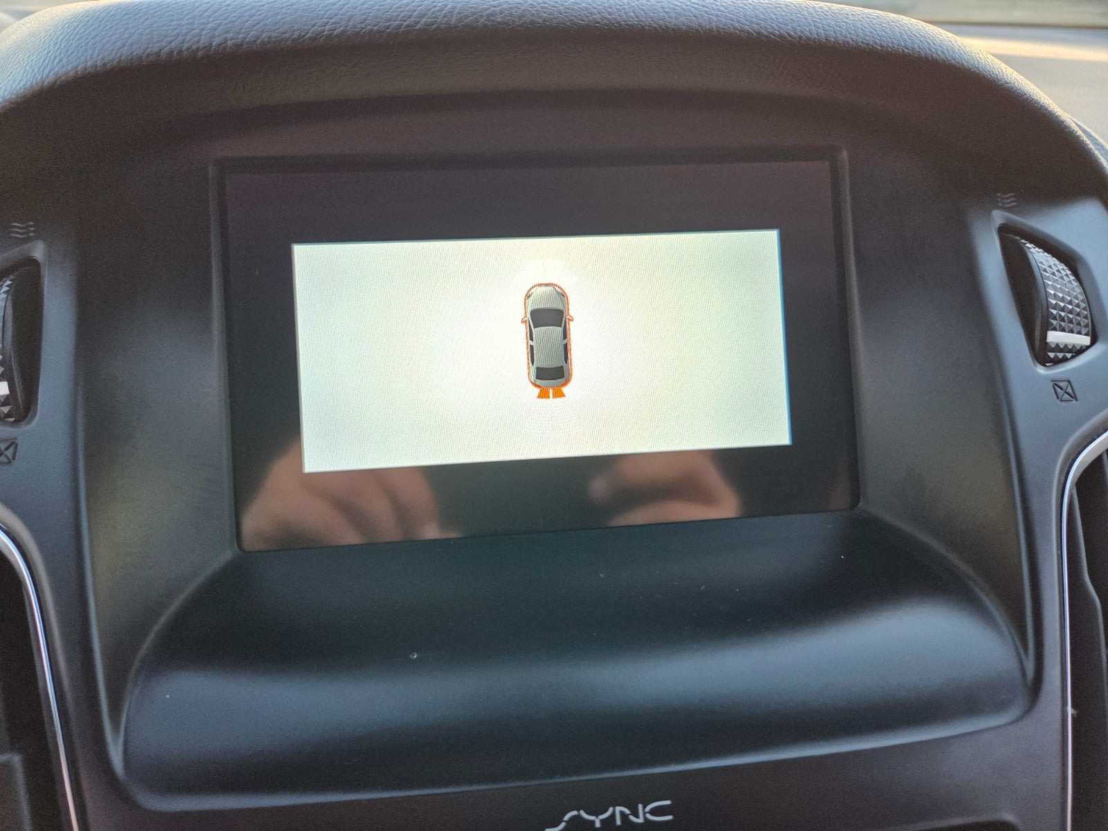 Grå Ford Focus fra 2017