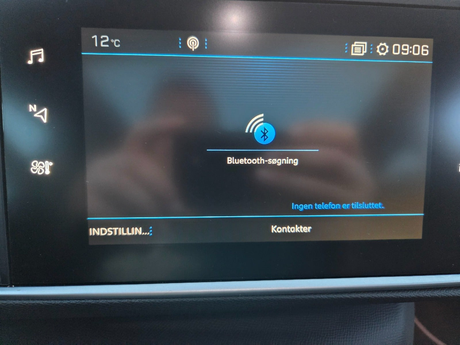 Sort Peugeot 308 fra 2020