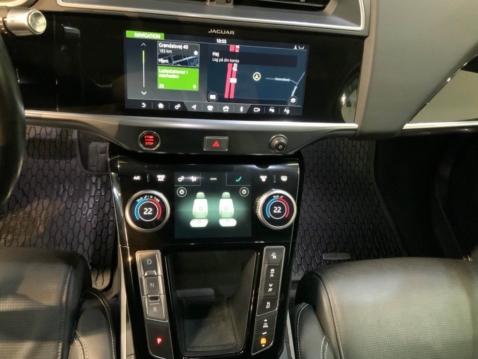 Sort Jaguar I-Pace fra 2019