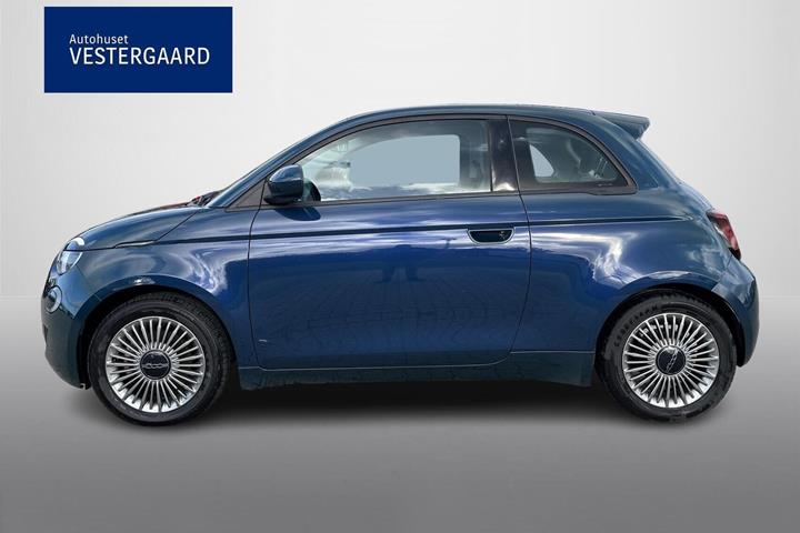 Grøn Fiat 500e fra 2022