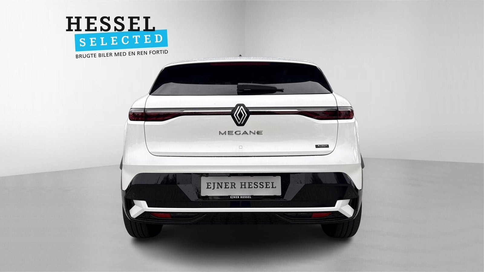 Hvid Renault Megane E-Tech fra 2026