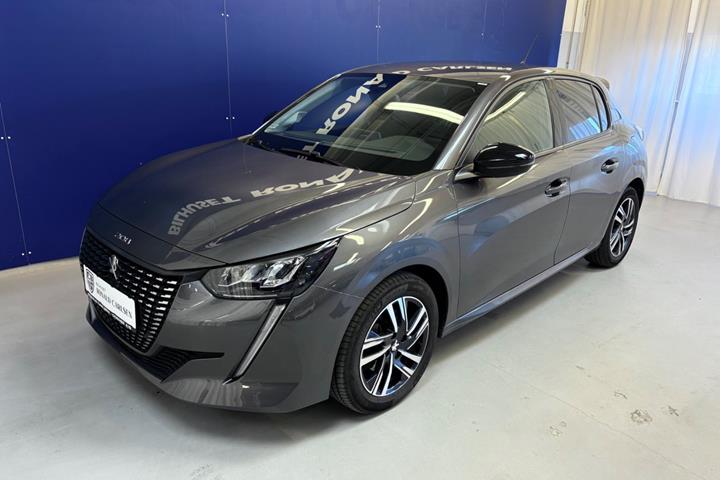 Grå Peugeot 208 fra 2022