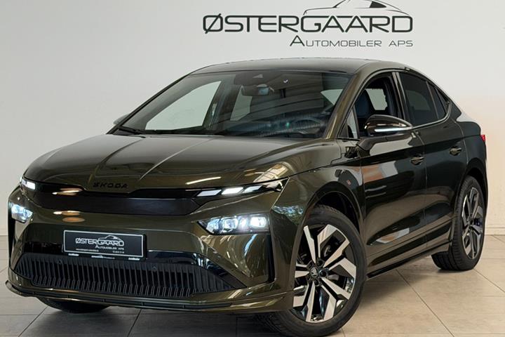 Grøn Skoda Enyaq fra 2026