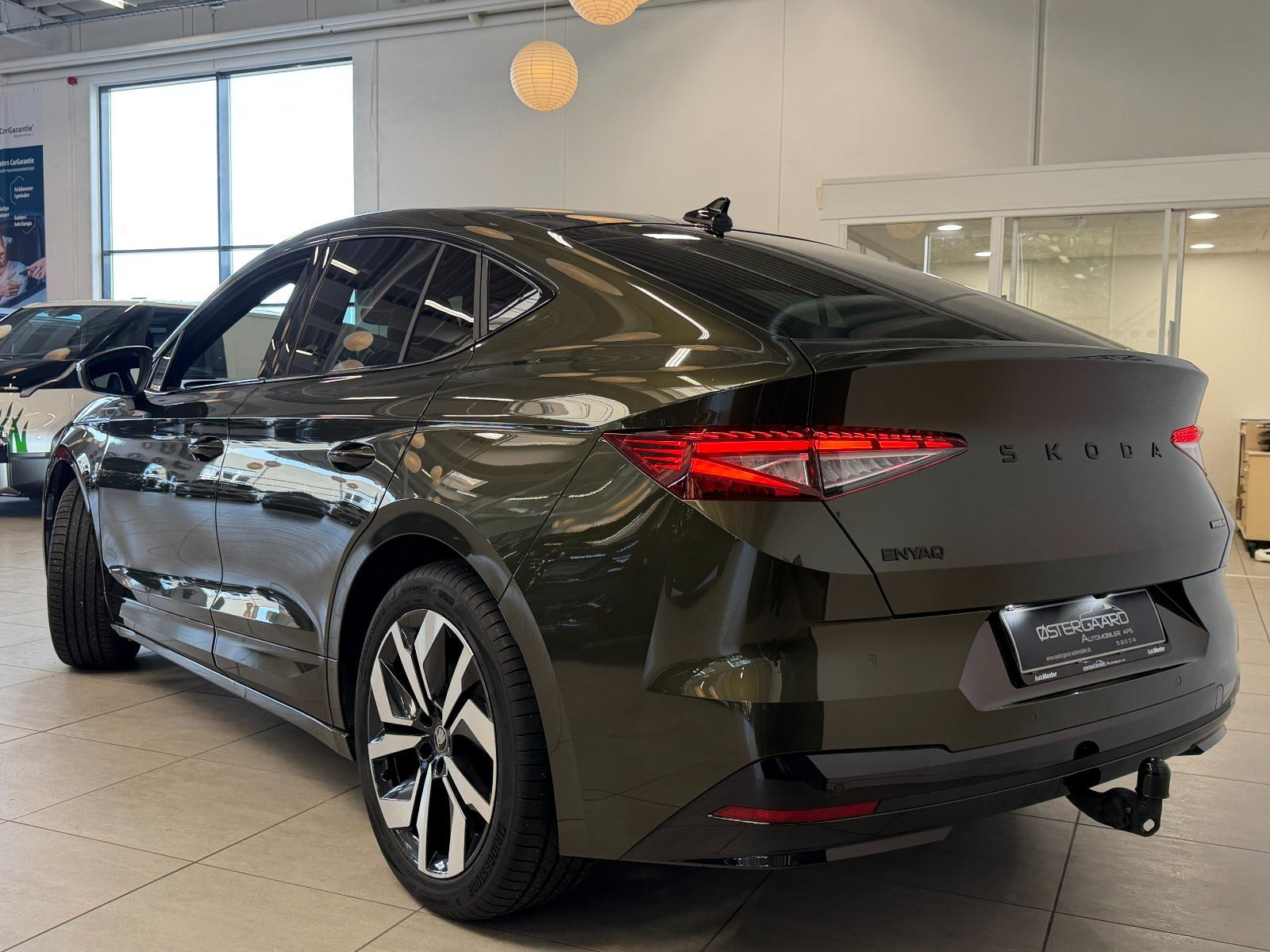 Grøn Skoda Enyaq fra 2026
