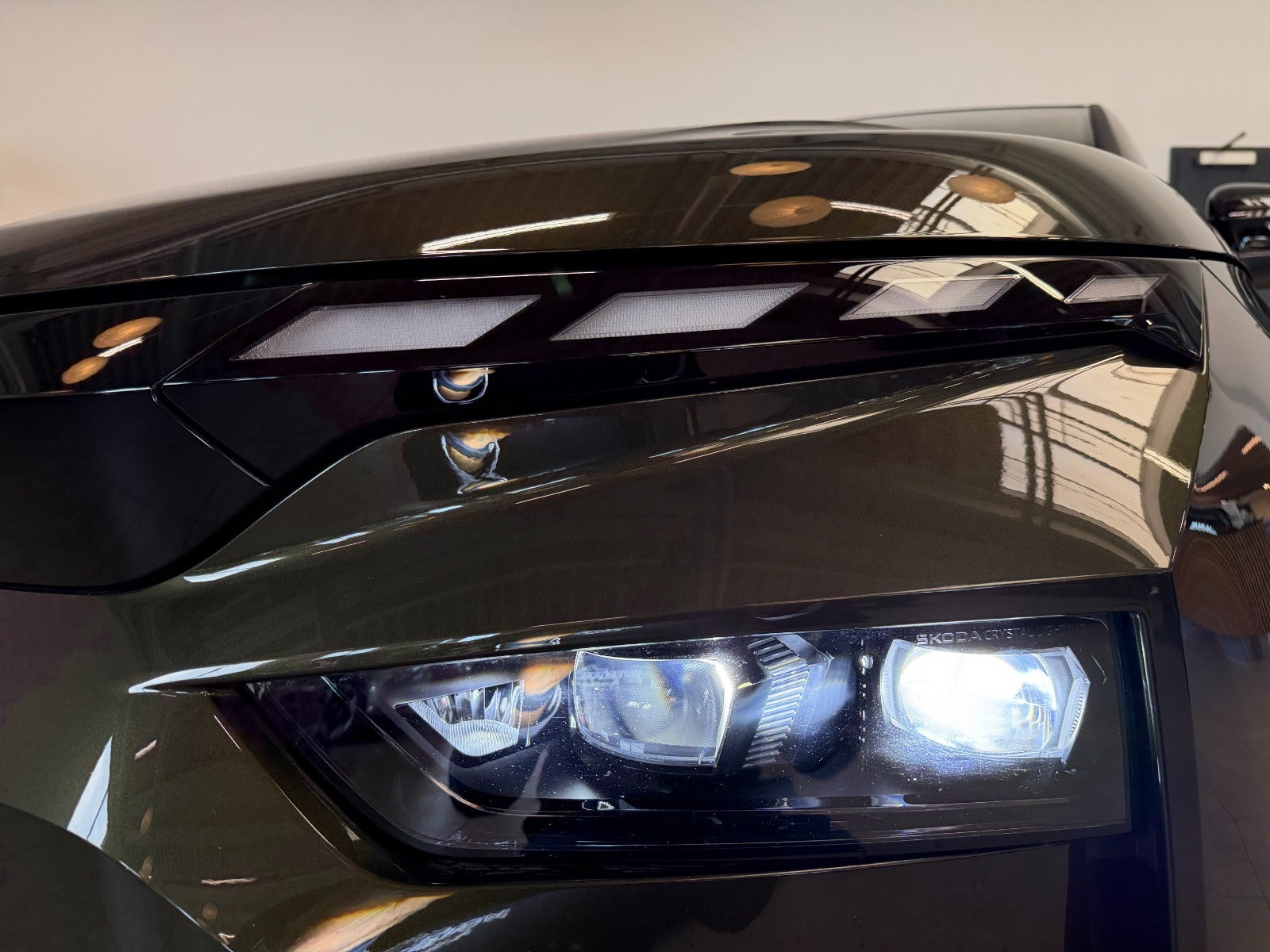 Grøn Skoda Enyaq fra 2026