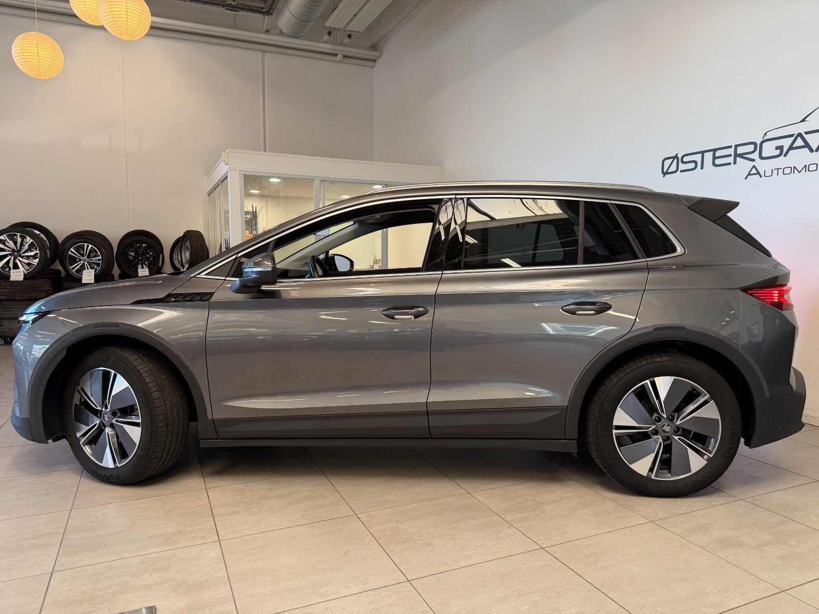 Grå Skoda Elroq fra 2025