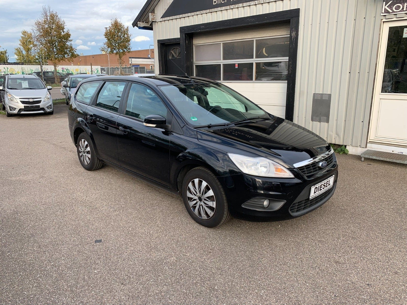 Sort Ford Focus fra 2008