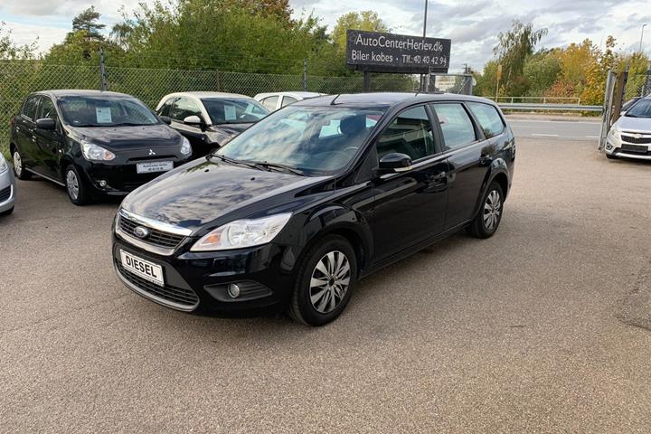 Sort Ford Focus fra 2008