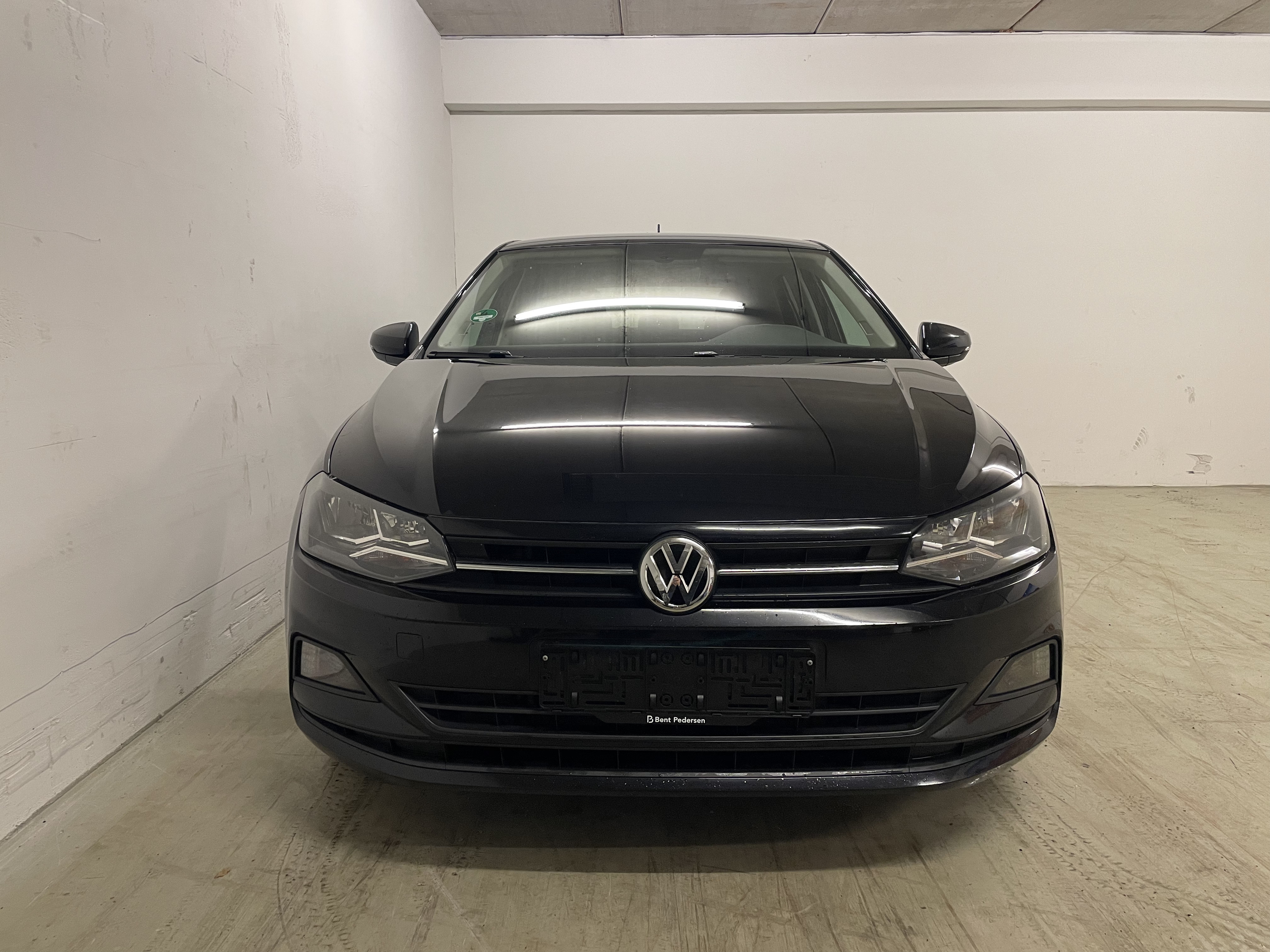 Sort VW Polo fra 2019