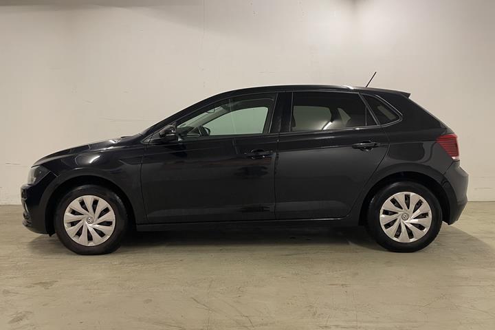 Sort VW Polo fra 2019