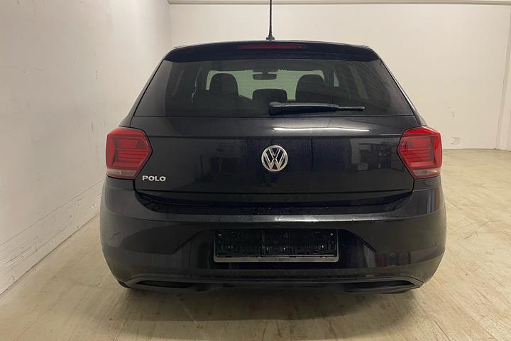 Sort VW Polo fra 2019