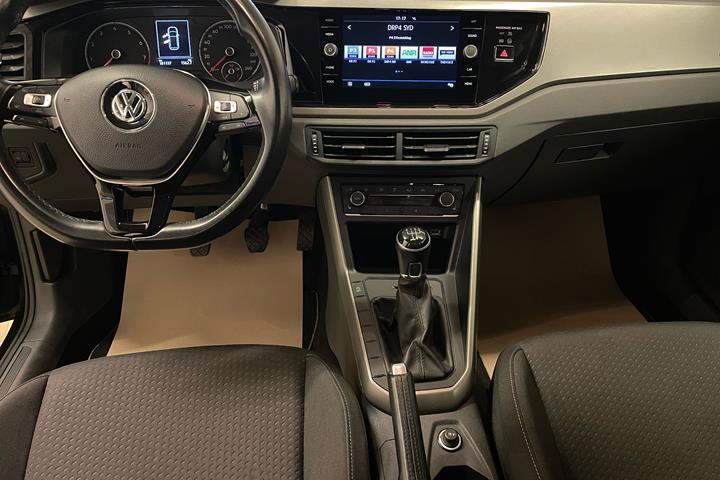 Sort VW Polo fra 2019