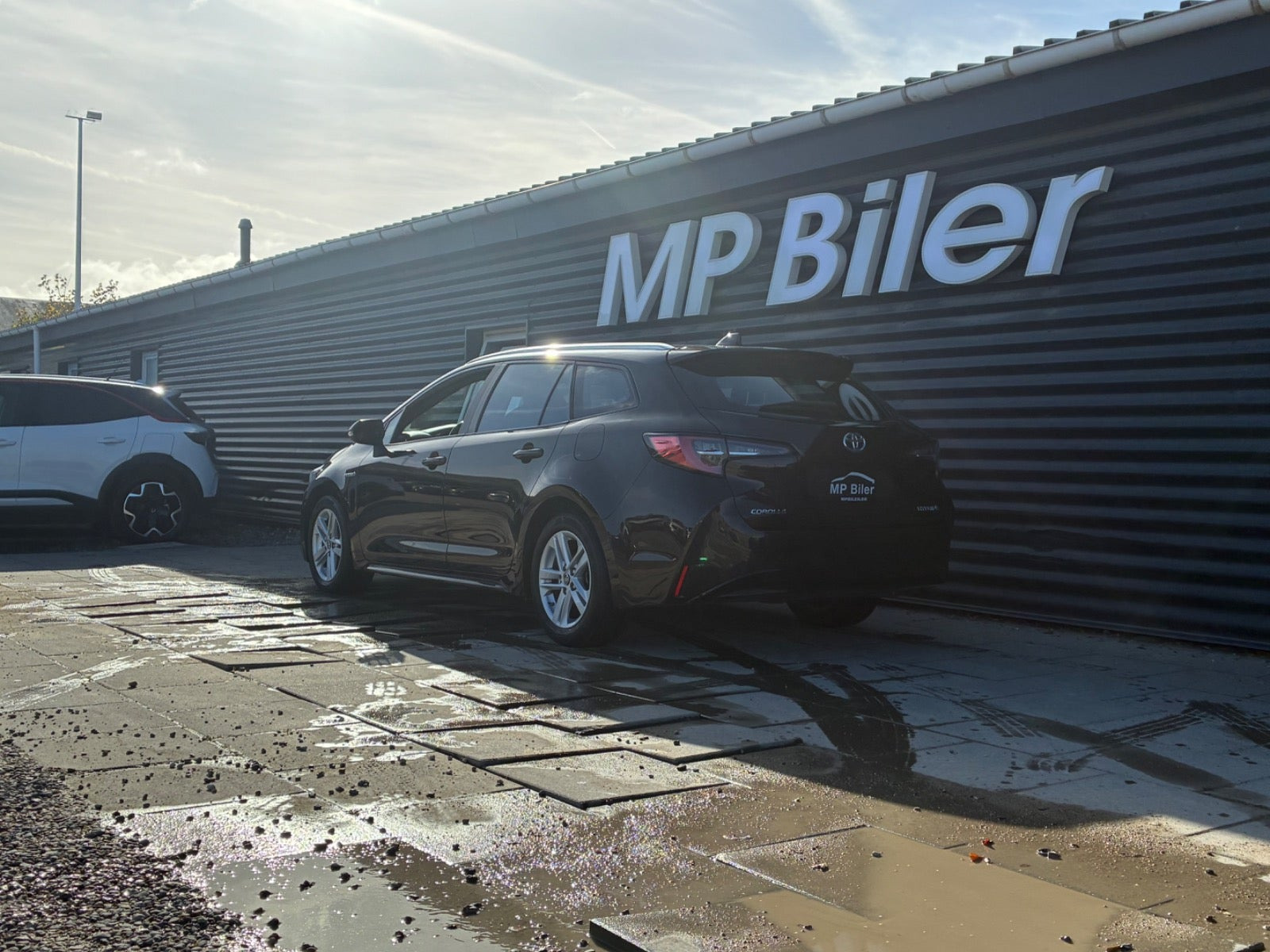 Sort Toyota Corolla fra 2019