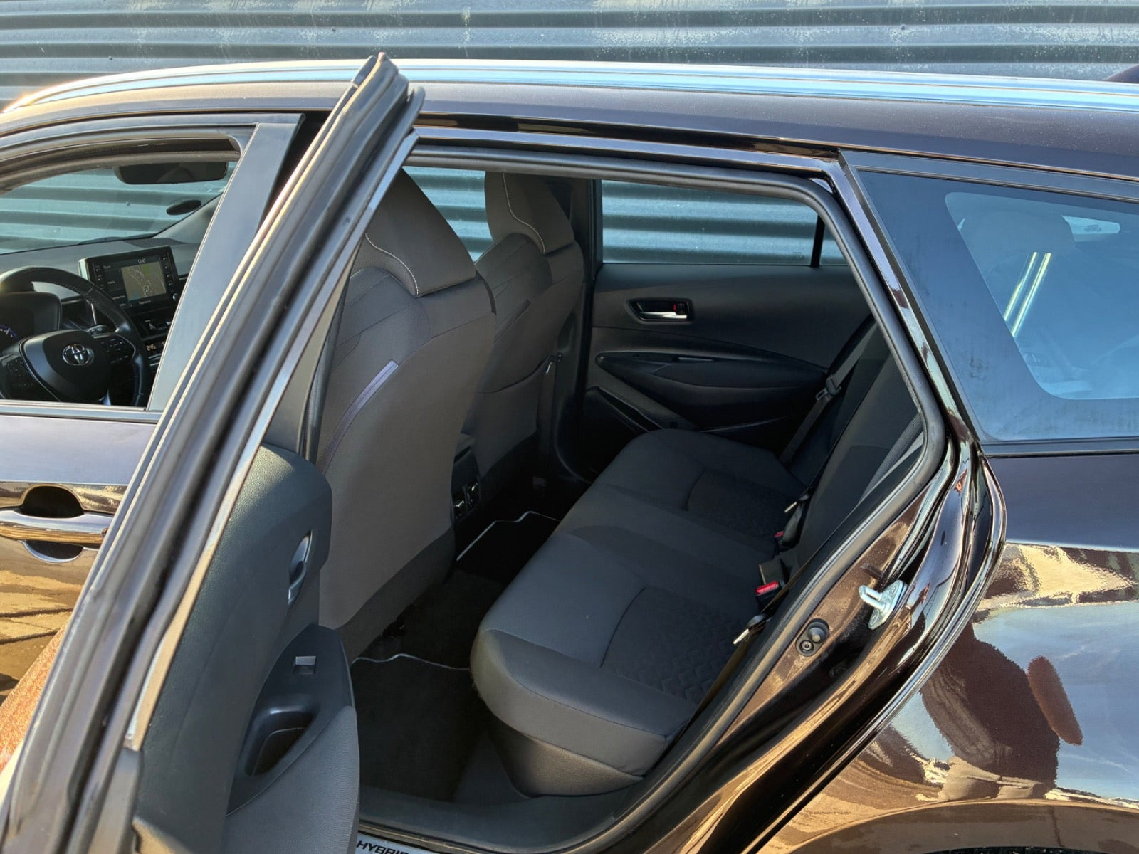 Sort Toyota Corolla fra 2019