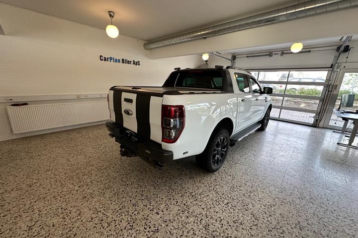 Hvid Ford Ranger fra 2019