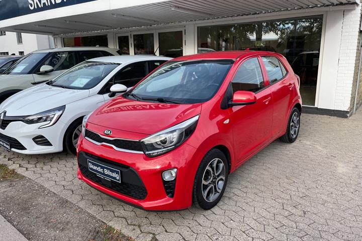 Rød Kia Picanto fra 2019