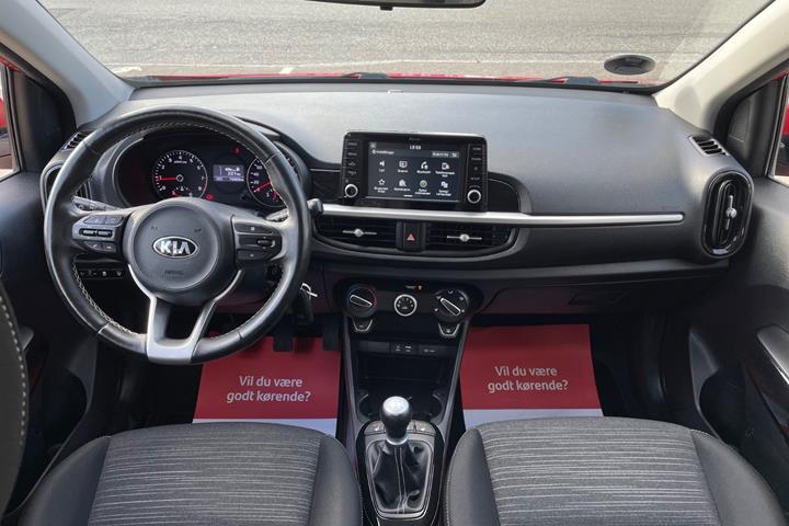 Rød Kia Picanto fra 2019