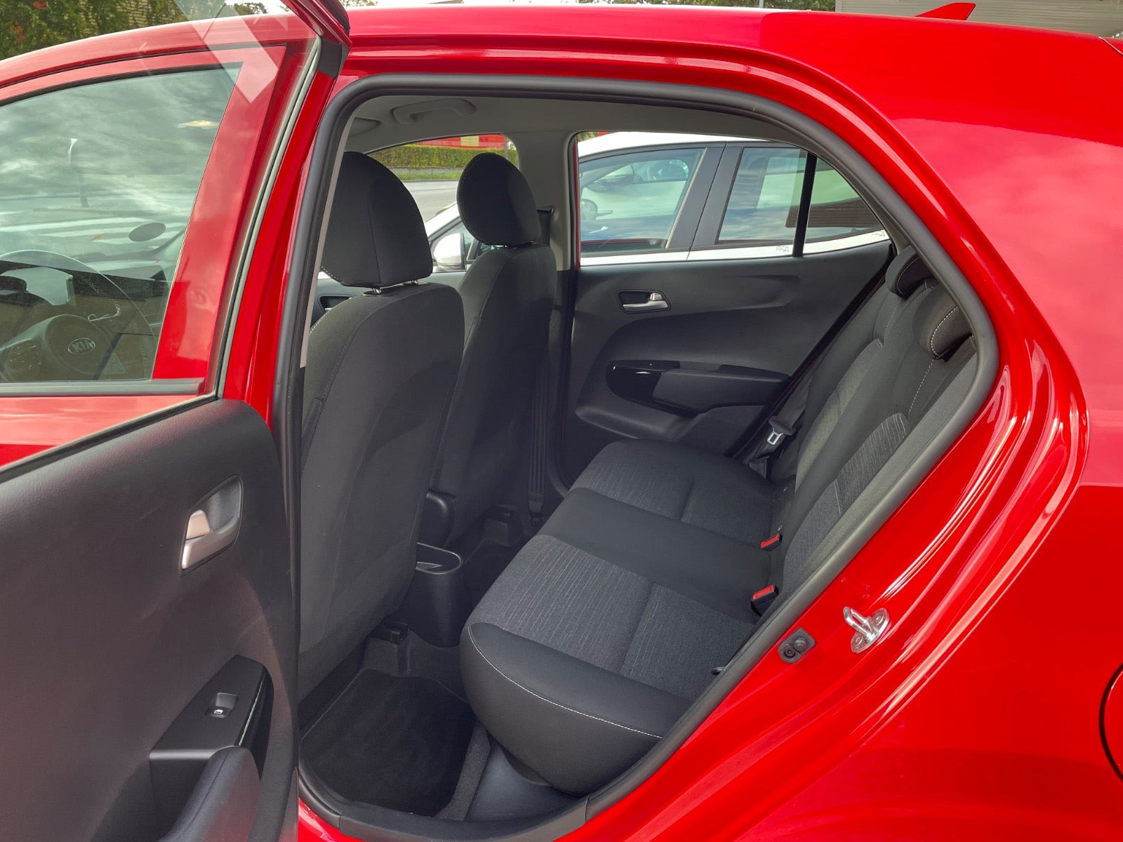 Rød Kia Picanto fra 2019