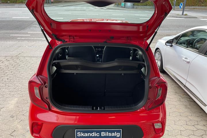 Rød Kia Picanto fra 2019