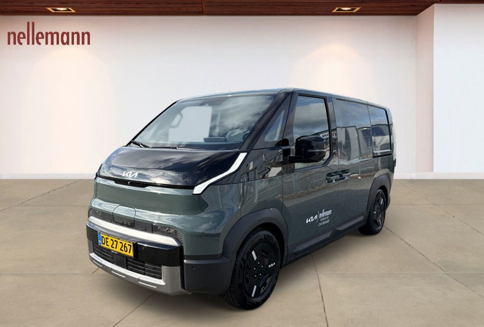 Grøn Kia PV5 fra 2026
