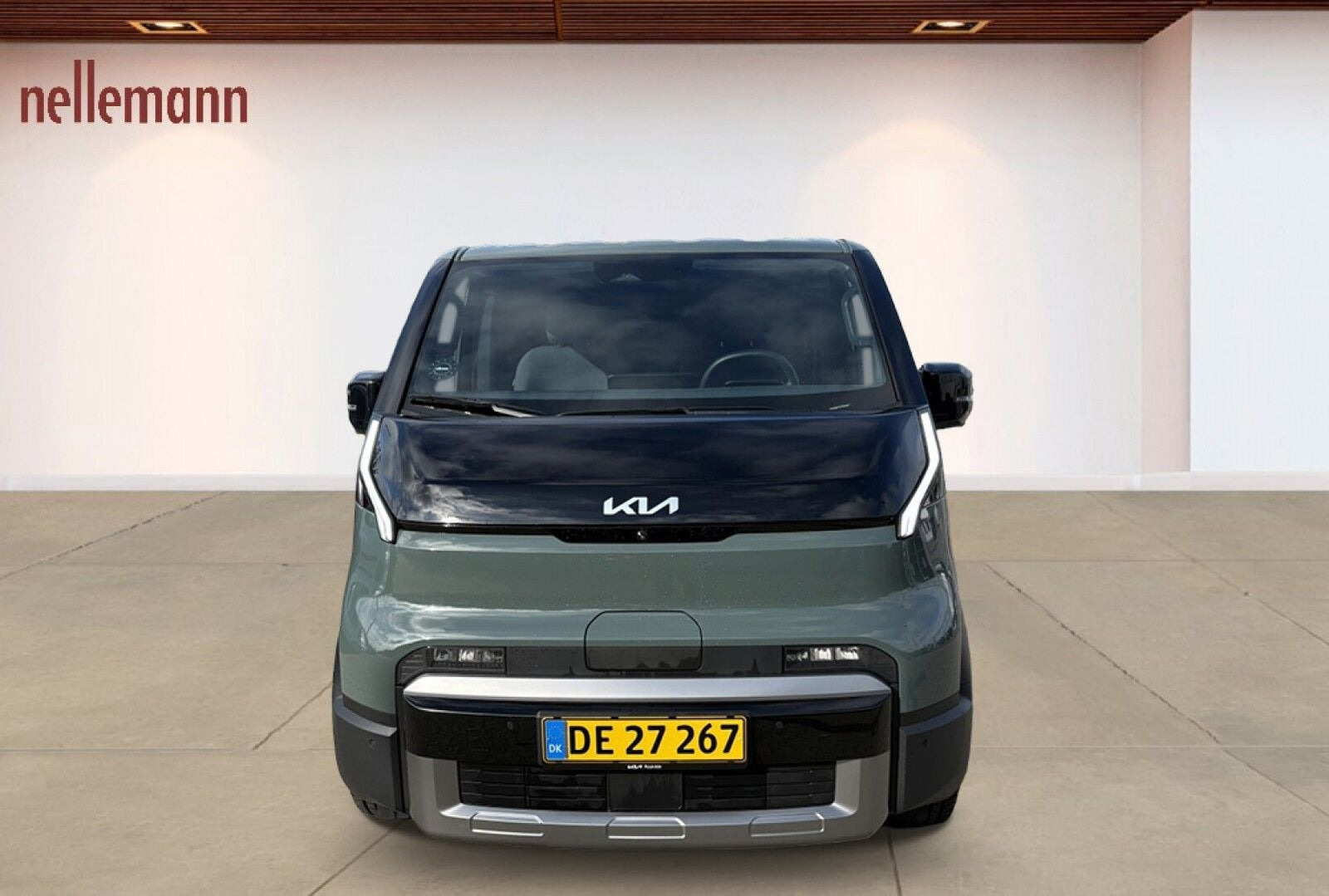 Grøn Kia PV5 fra 2026