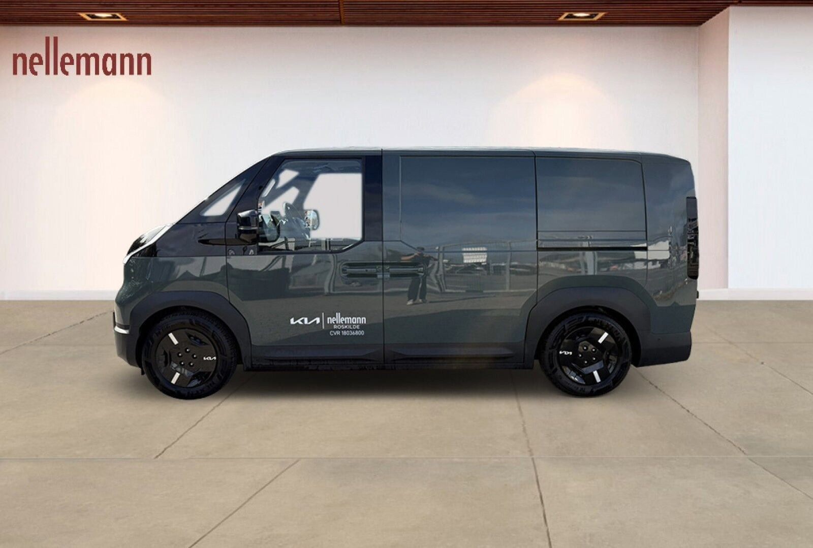 Grøn Kia PV5 fra 2026
