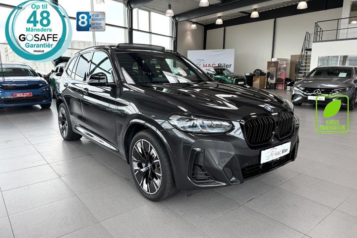 Grå BMW iX3 fra 2023