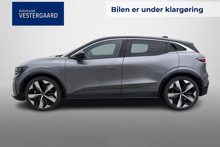 Grå Renault Megane E-Tech fra 2023