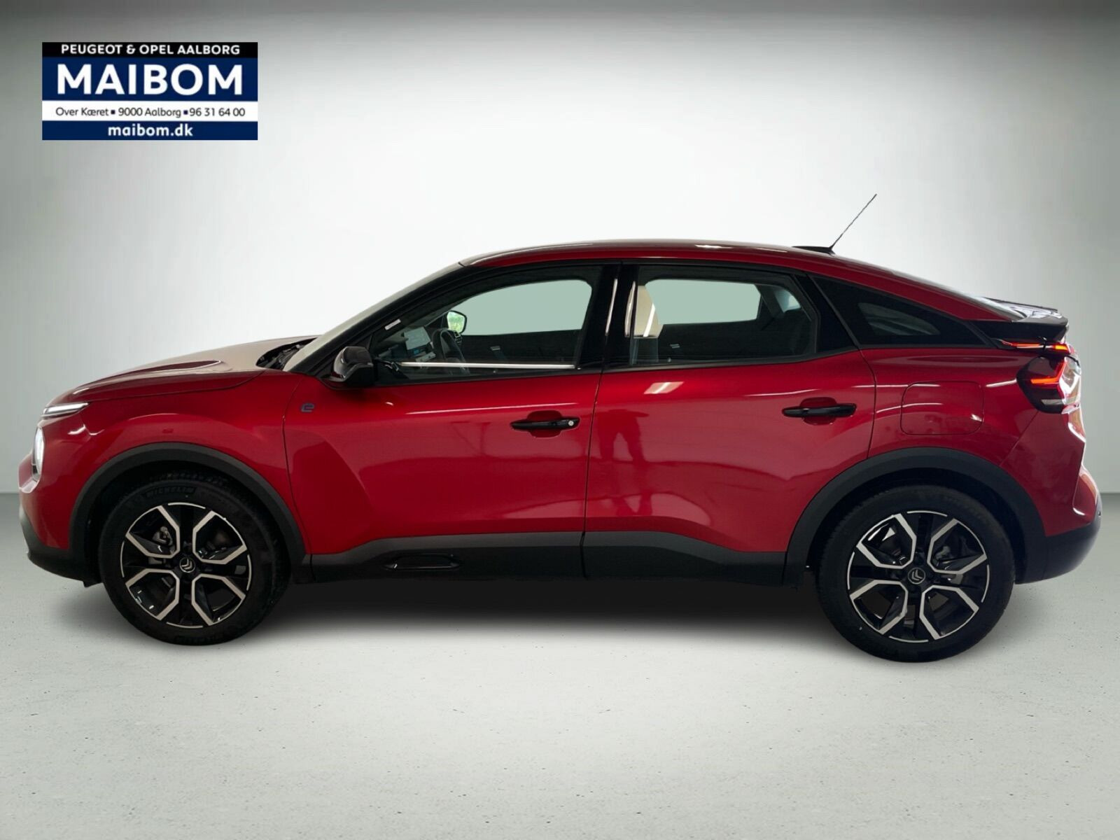 Rød Citroën ë-C4 fra 2023