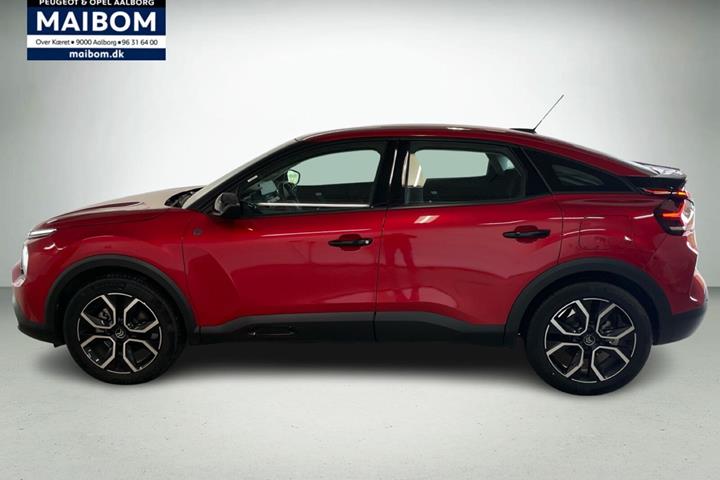 Rød Citroën ë-C4 fra 2023