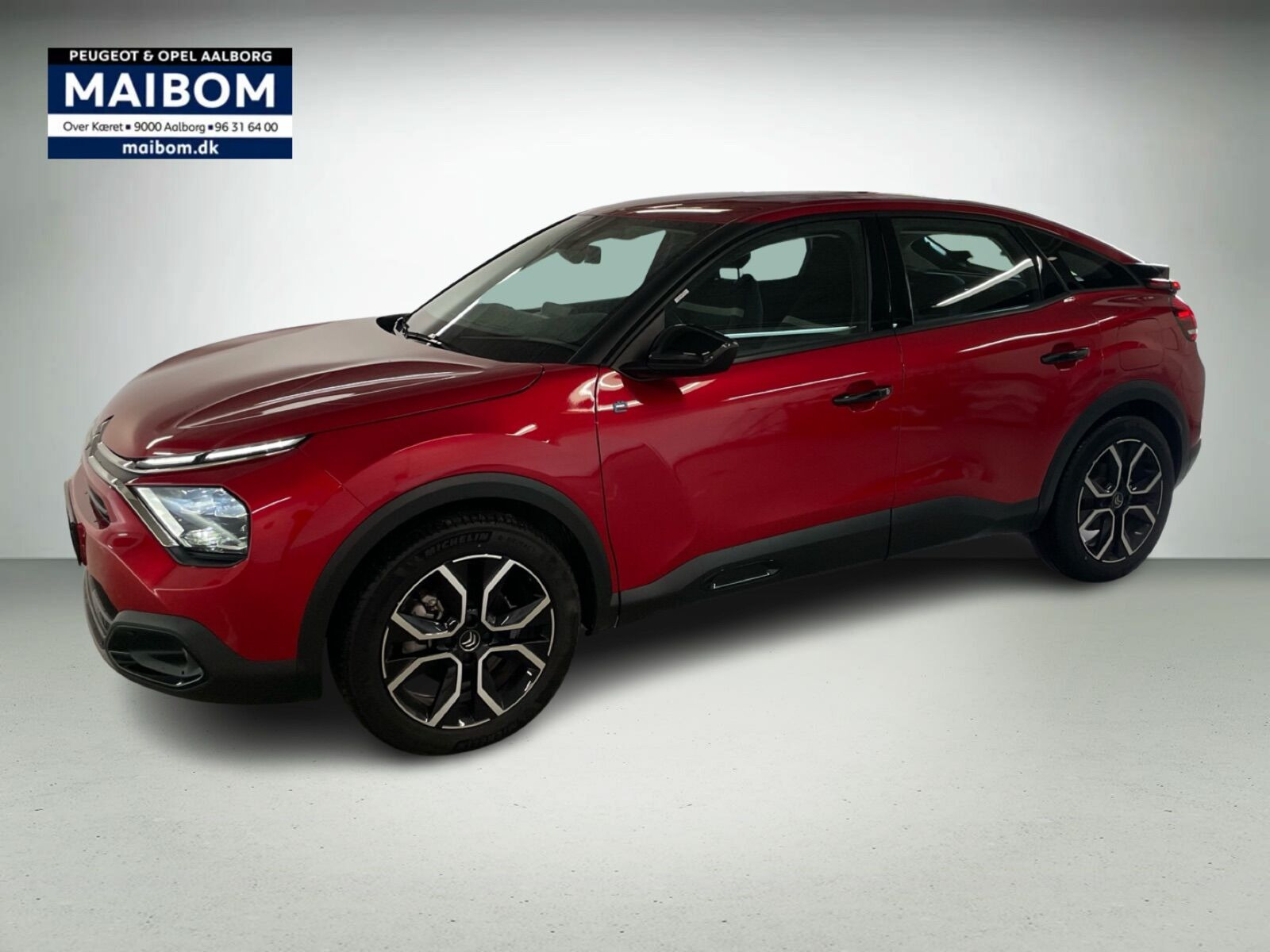 Rød Citroën ë-C4 fra 2023