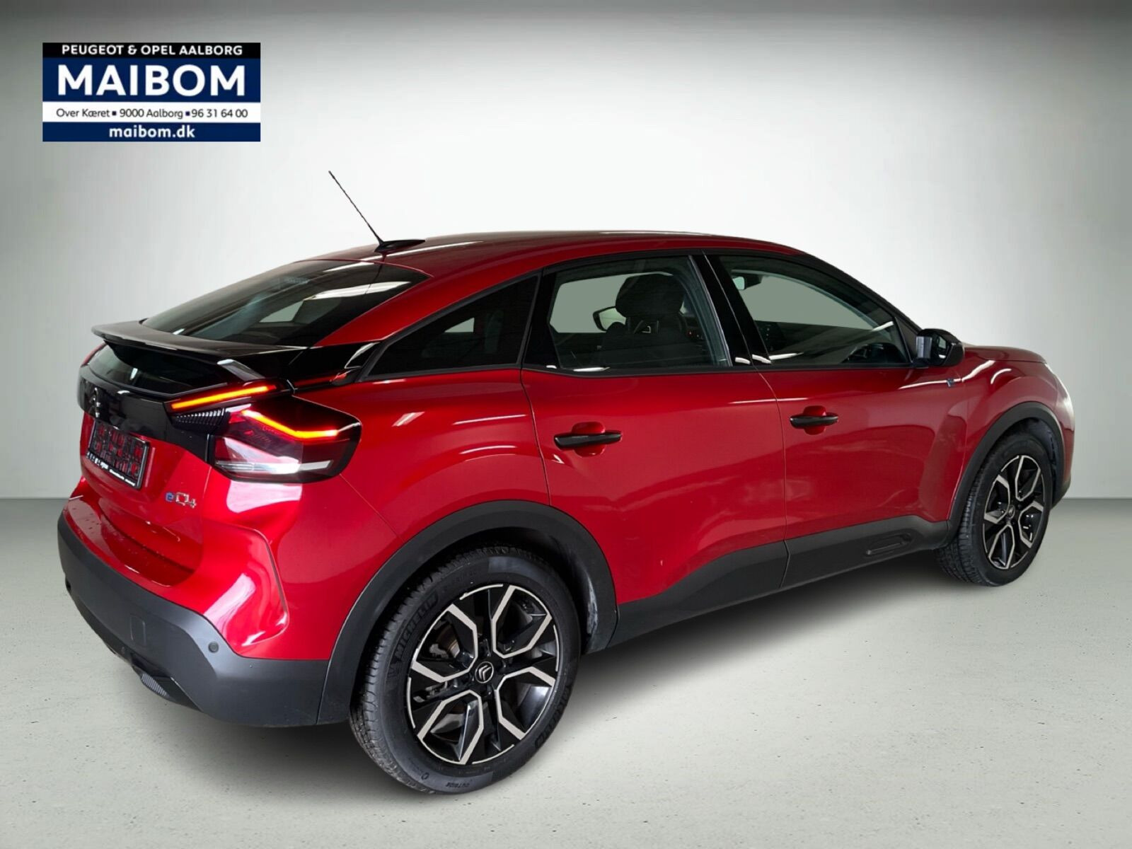 Rød Citroën ë-C4 fra 2023