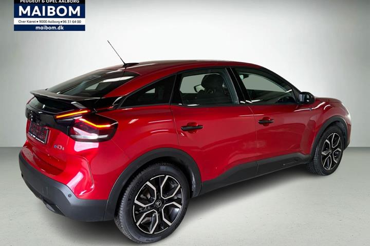 Rød Citroën ë-C4 fra 2023