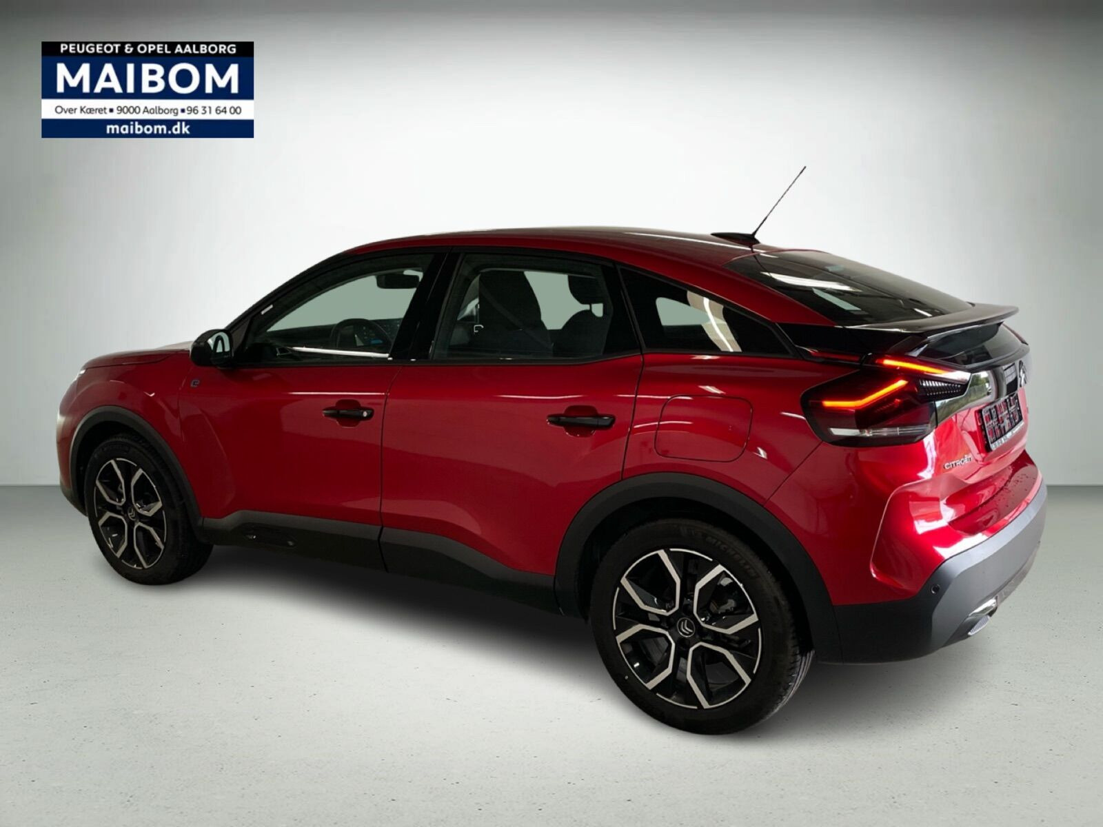 Rød Citroën ë-C4 fra 2023