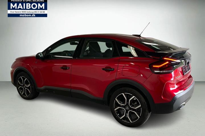 Rød Citroën ë-C4 fra 2023