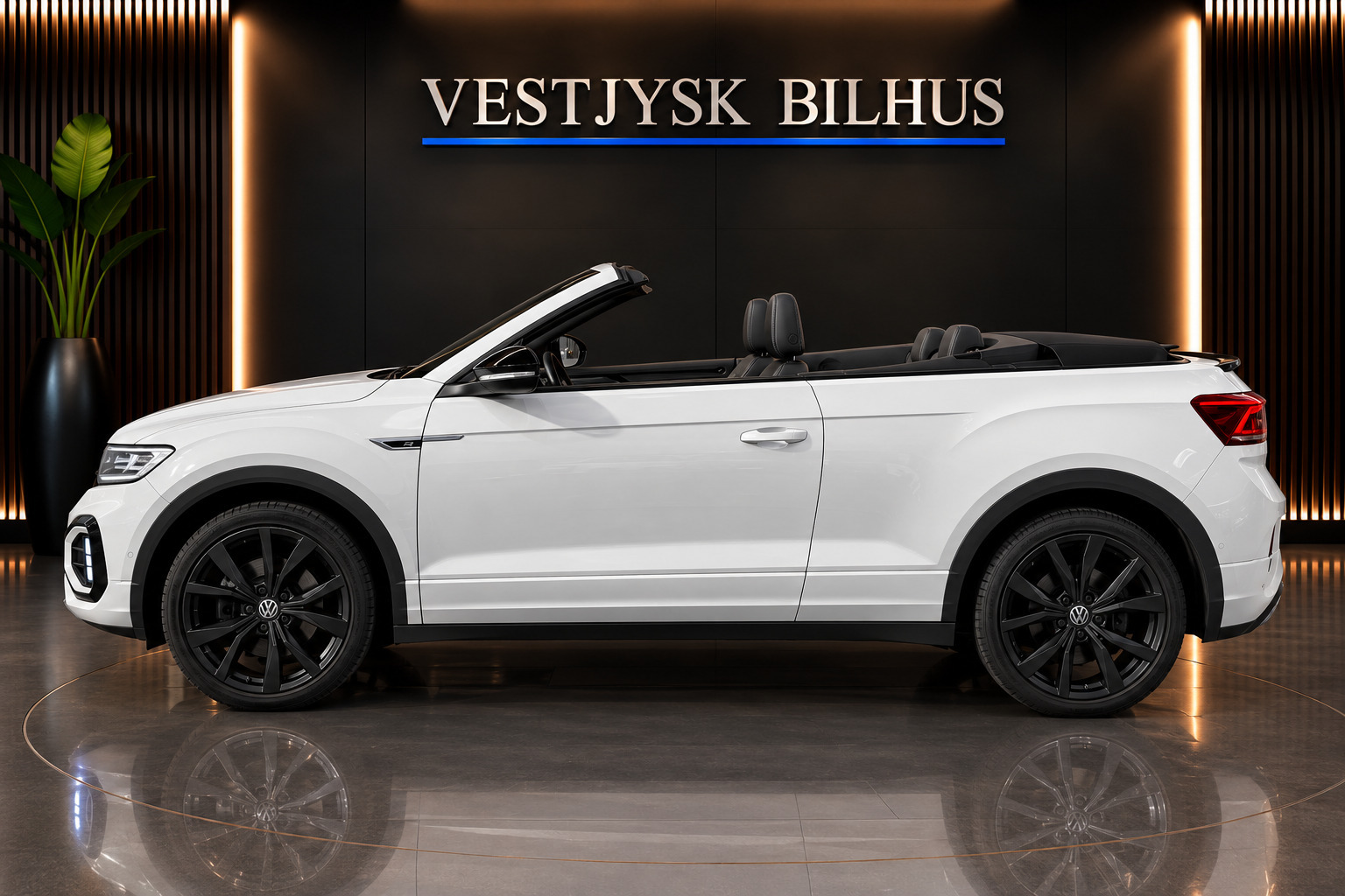 Hvid VW T-Roc fra 2022