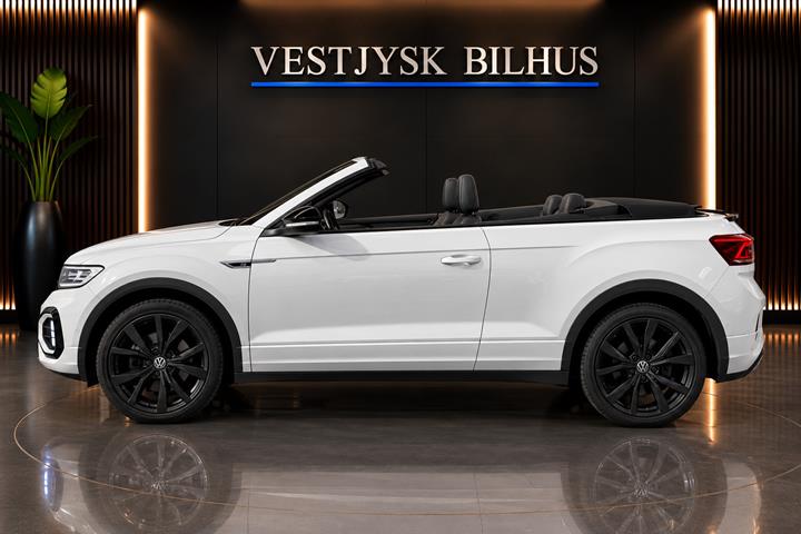 Hvid VW T-Roc fra 2022