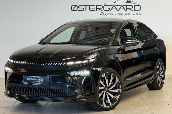 Sort Skoda Enyaq fra 2026