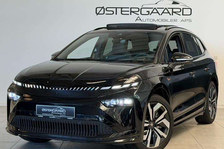 Sort Skoda Enyaq fra 2026