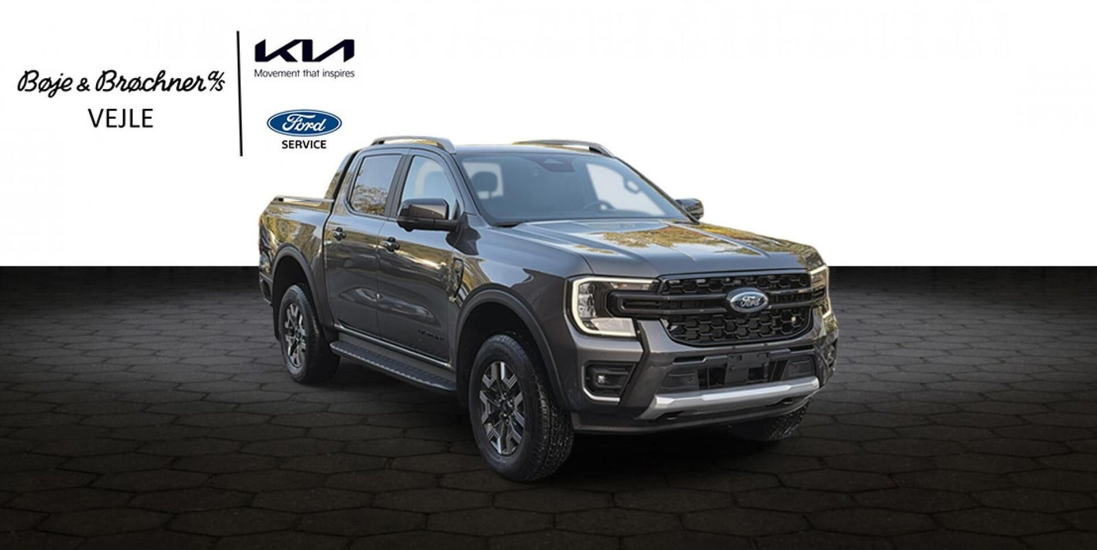 Grå Ford Ranger fra 2026