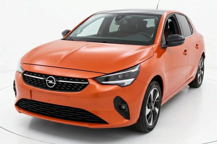 Orange Opel Corsa-e fra 2023