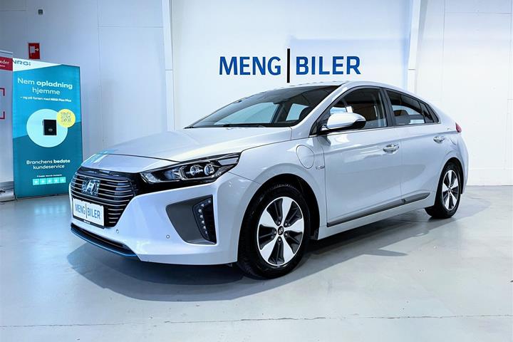 Sølv Hyundai Ioniq fra 2018