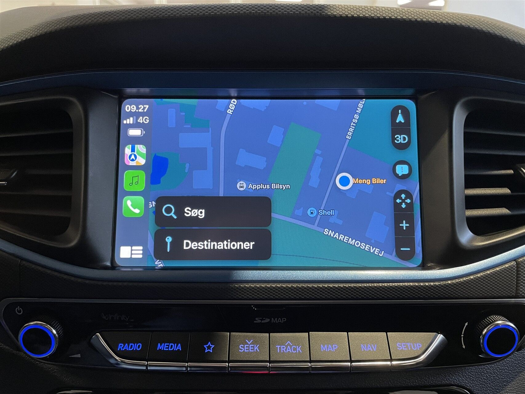 Sølv Hyundai Ioniq fra 2018