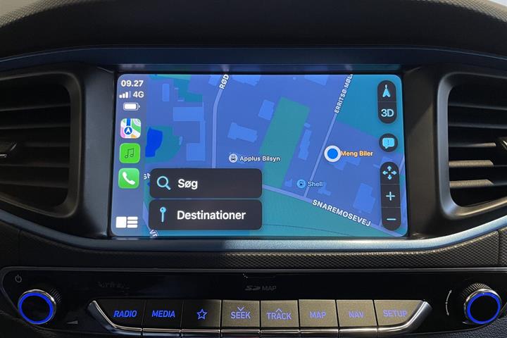 Sølv Hyundai Ioniq fra 2018