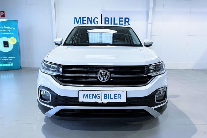 Hvid VW T-Cross fra 2020