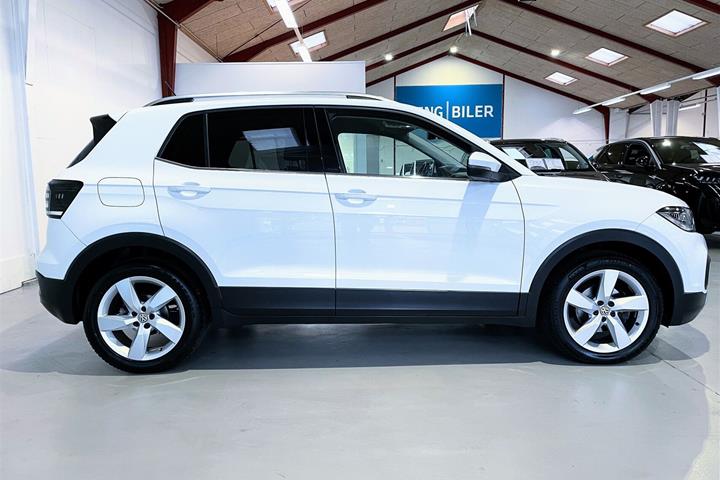 Hvid VW T-Cross fra 2020