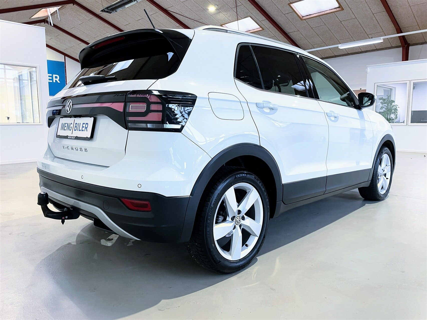 Hvid VW T-Cross fra 2020